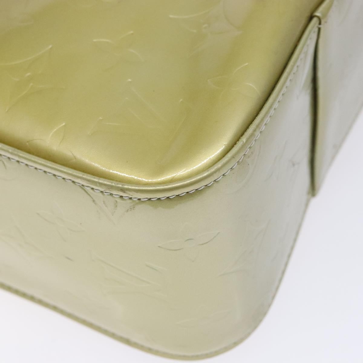 Louis Vuitton Columbus Handbag Monogram Vernis, BEIGE, PATENT_LEATHER, Tote bag