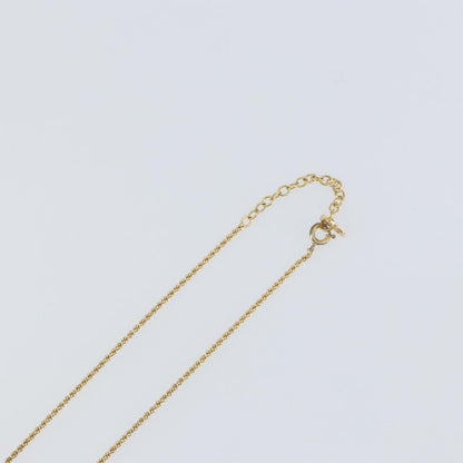 Christian Dior Vintage CD Pendant Necklace Metal, GOLD, METAL, Necklace
