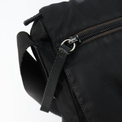 Prada SHOULDER BAG NYLON Black, BLACK, NYLON, Shoulder bag