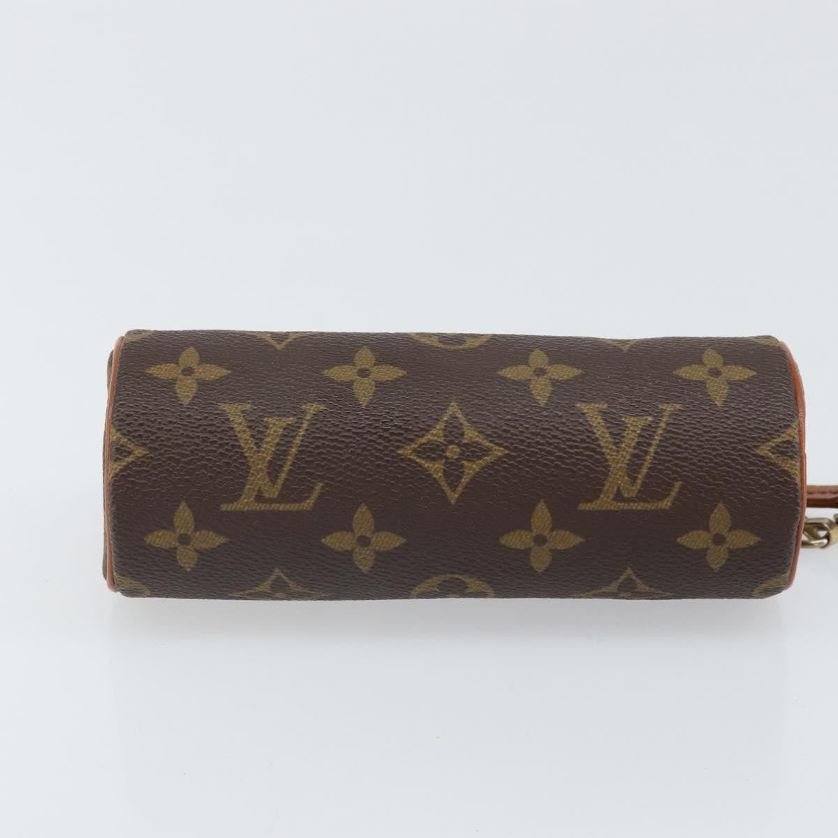 Louis Vuitton Papillon Pochette Monogram Canvas, BROWN, CANVAS, Clutche & pouche