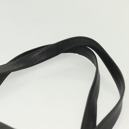 Chanel Vintage CC Logo Chain Tote Caviar, BLACK, LEATHER, Tote bag