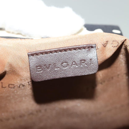 Bvlgari Handbag Canvas, BEIGE, CANVAS, Handbag
