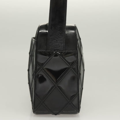 Chanel Vintage Shoulder Bag Patent leather, BLACK, PATENT_LEATHER, Shoulder bag