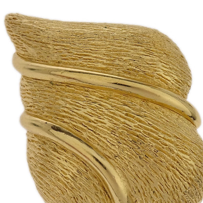 Christian Dior Vintage clip-on earrings Metal, GOLD, GOLD_PLATED, Earrings