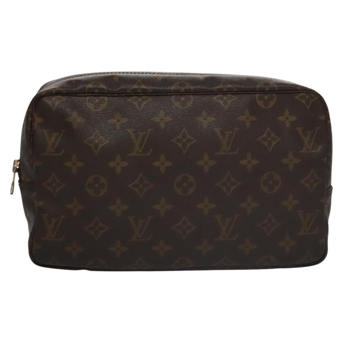 Louis Vuitton Trousse Toiletry Pouch Monogram Canvas, BROWN, CANVAS, Toiletry Case