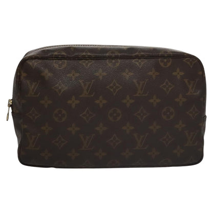 Louis Vuitton Trousse Toiletry Pouch Monogram Canvas, BROWN, CANVAS, Toiletry Case