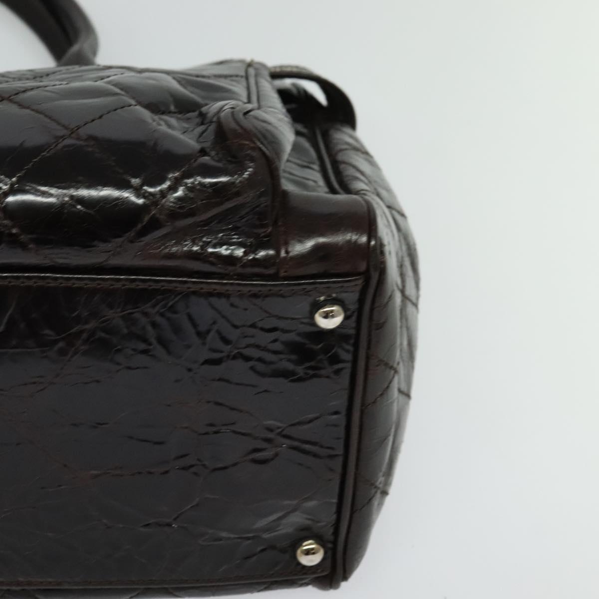 Chanel Executive tote Patent leather, BROWN, PATENT_LEATHER, Tote bag