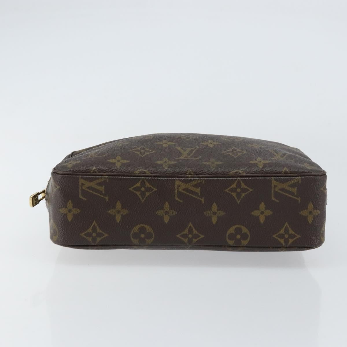 Louis Vuitton Trousse Toilette Monogram Canvas, BROWN, CANVAS, Clutche & pouche