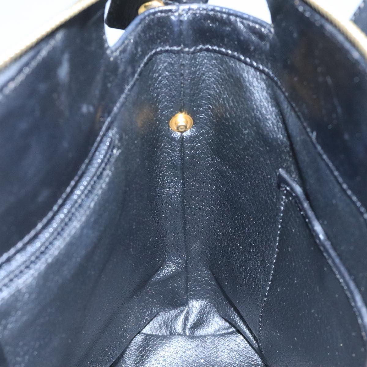 Celine C Macadam Handbag PVC Leather, Black, PVC, Handbag