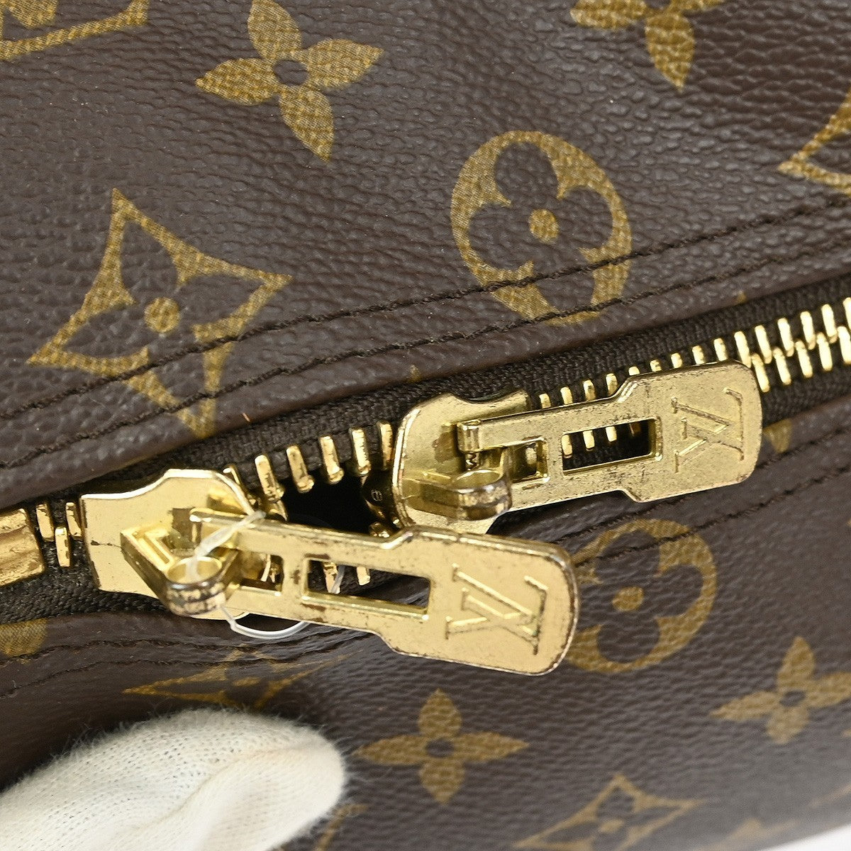 Louis Vuitton Keepall Bandouliere Bag Monogram Canvas, BROWN, CANVAS, Travel bag