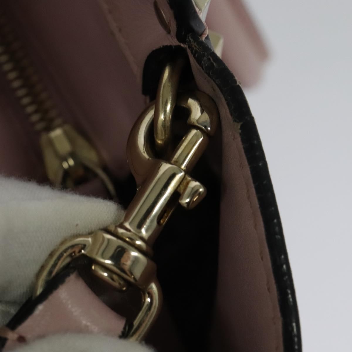 Valentino Garavani Rockstud Tote Rigid Leather, PINK, LEATHER, Tote bag