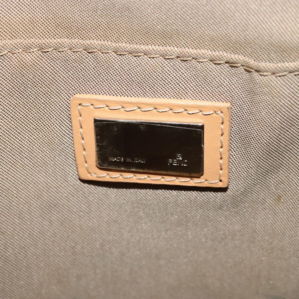 Fendi Vintage Flat Crossbody Bag Zucchino Canvas, BLUE, CANVAS, Shoulder bag