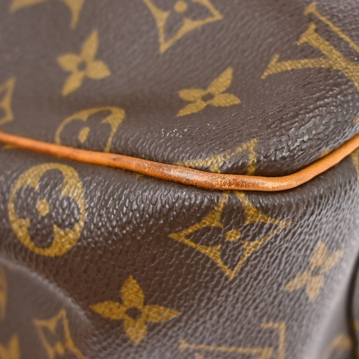 Louis Vuitton Excursion Handbag Monogram Canvas, BROWN, CANVAS, Handbag