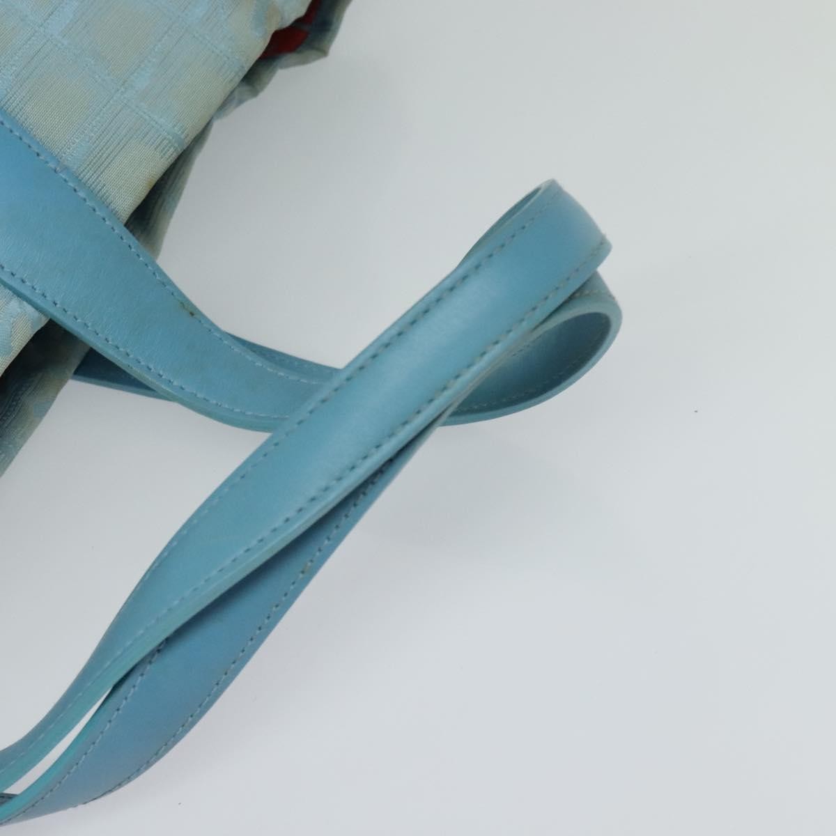 Chanel Travel Line Tote Nylon, BLUE, NYLON, Travel bag