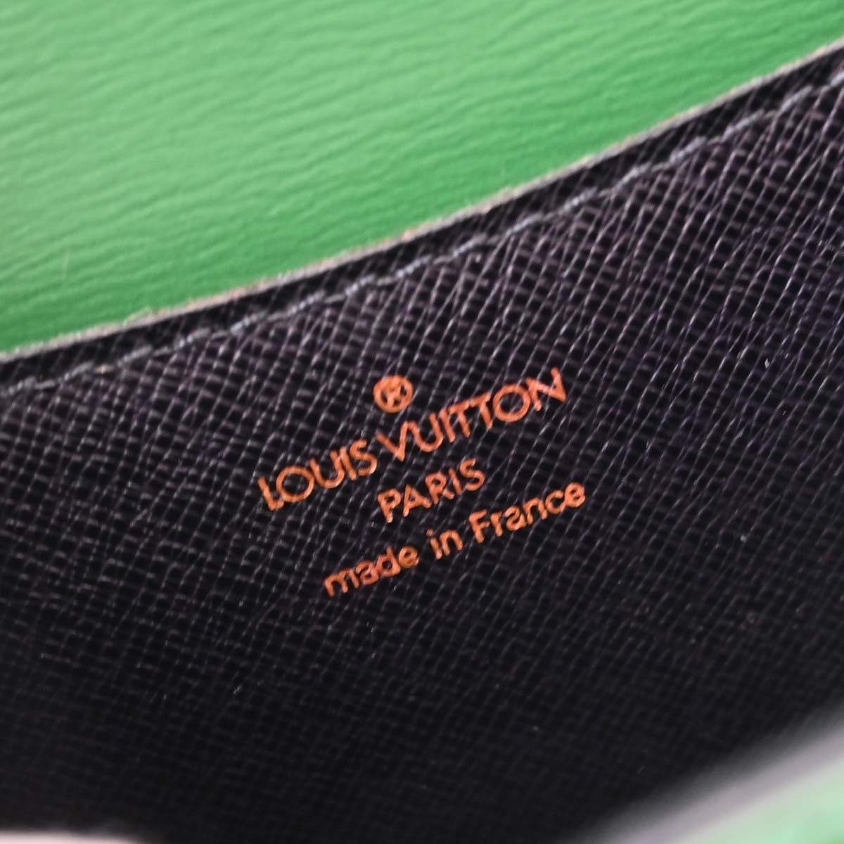 Louis Vuitton Grenelle Shoulder Bag Epi Leather, Green, Leather, Shoulder Bag