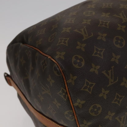 Louis Vuitton Keepall Bandouliere Bag Monogram Canvas, BROWN, CANVAS, Travel bag