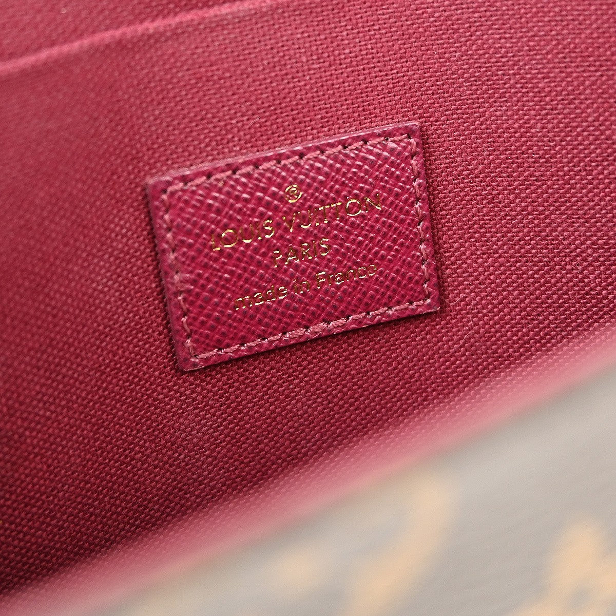 Louis Vuitton Felicie Pochette Monogram Canvas, BROWN, CANVAS, Shoulder bag