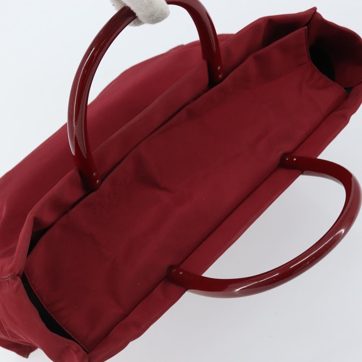 Prada Vintage Tote Tessuto, RED, NYLON, Tote bag