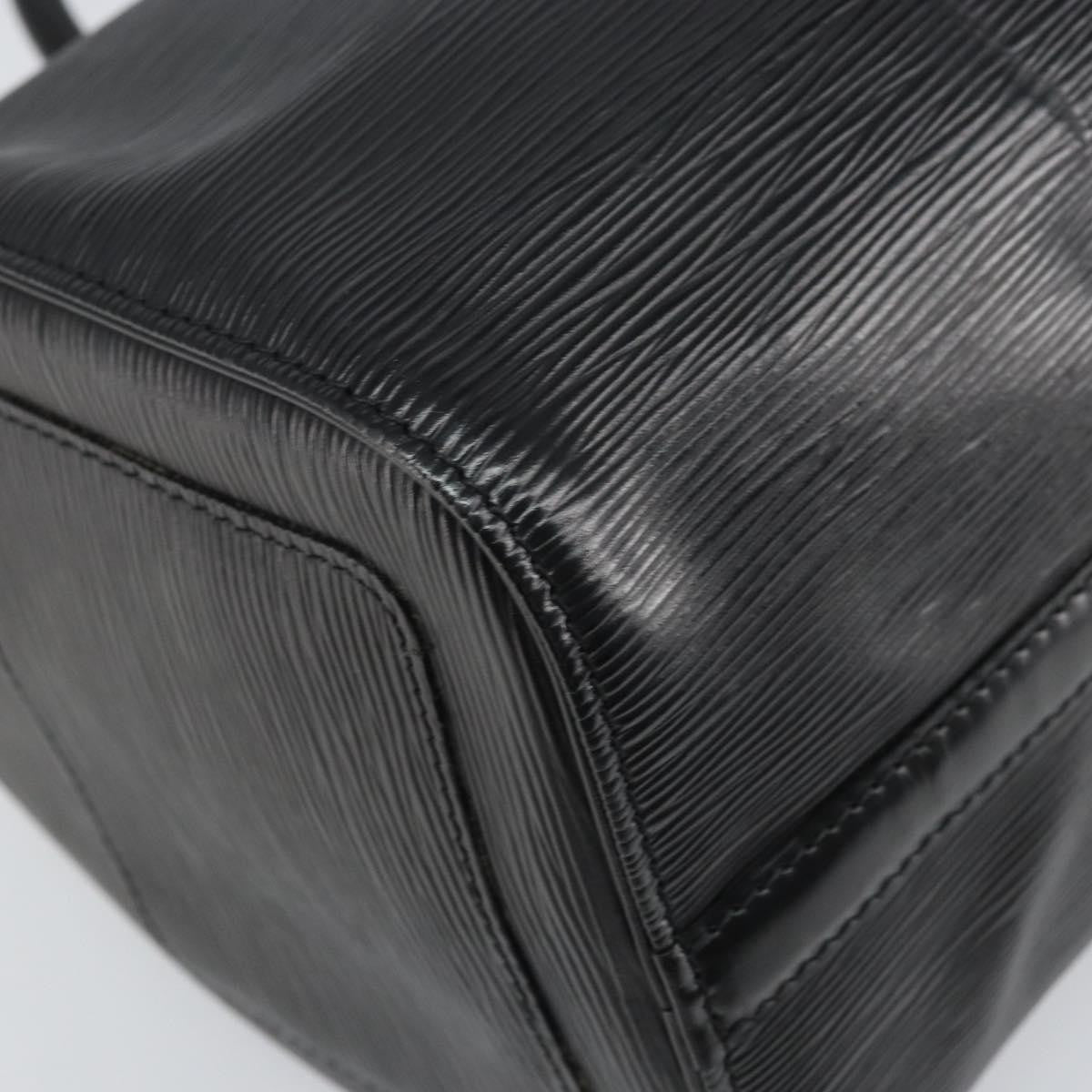Louis Vuitton Speedy Handbag Epi Leather, BLACK, LEATHER, Handbag