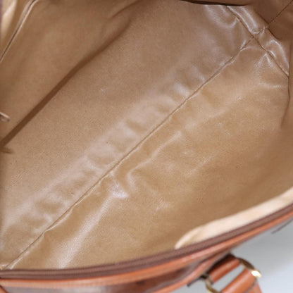 Bally Vintage Tote Bag Canvas, BROWN, CANVAS, Tote bag