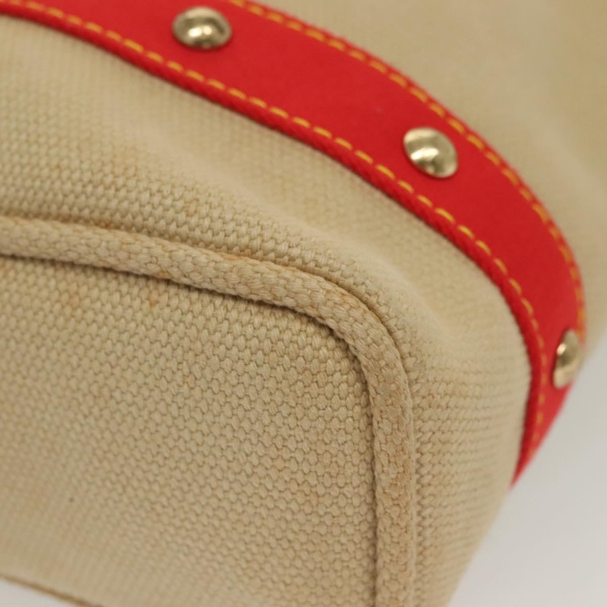 Louis Vuitton Antigua Tote Canvas, BEIGE, CANVAS, Tote bag