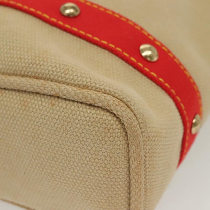 Louis Vuitton Antigua Tote Canvas, BEIGE, CANVAS, Tote bag
