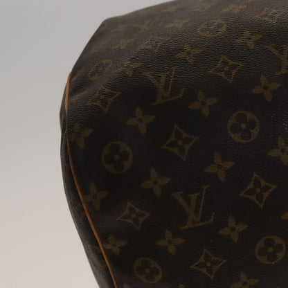 Louis Vuitton Keepall Bag Monogram Canvas, BROWN, CANVAS, Travel bag