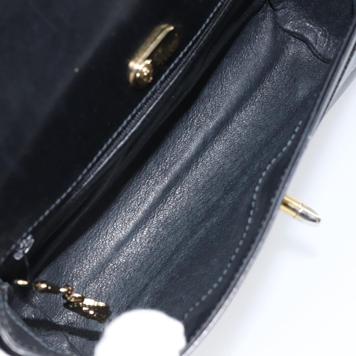 Gucci Vintage Shoulder Bag Leather, BLACK, LEATHER, Shoulder bag