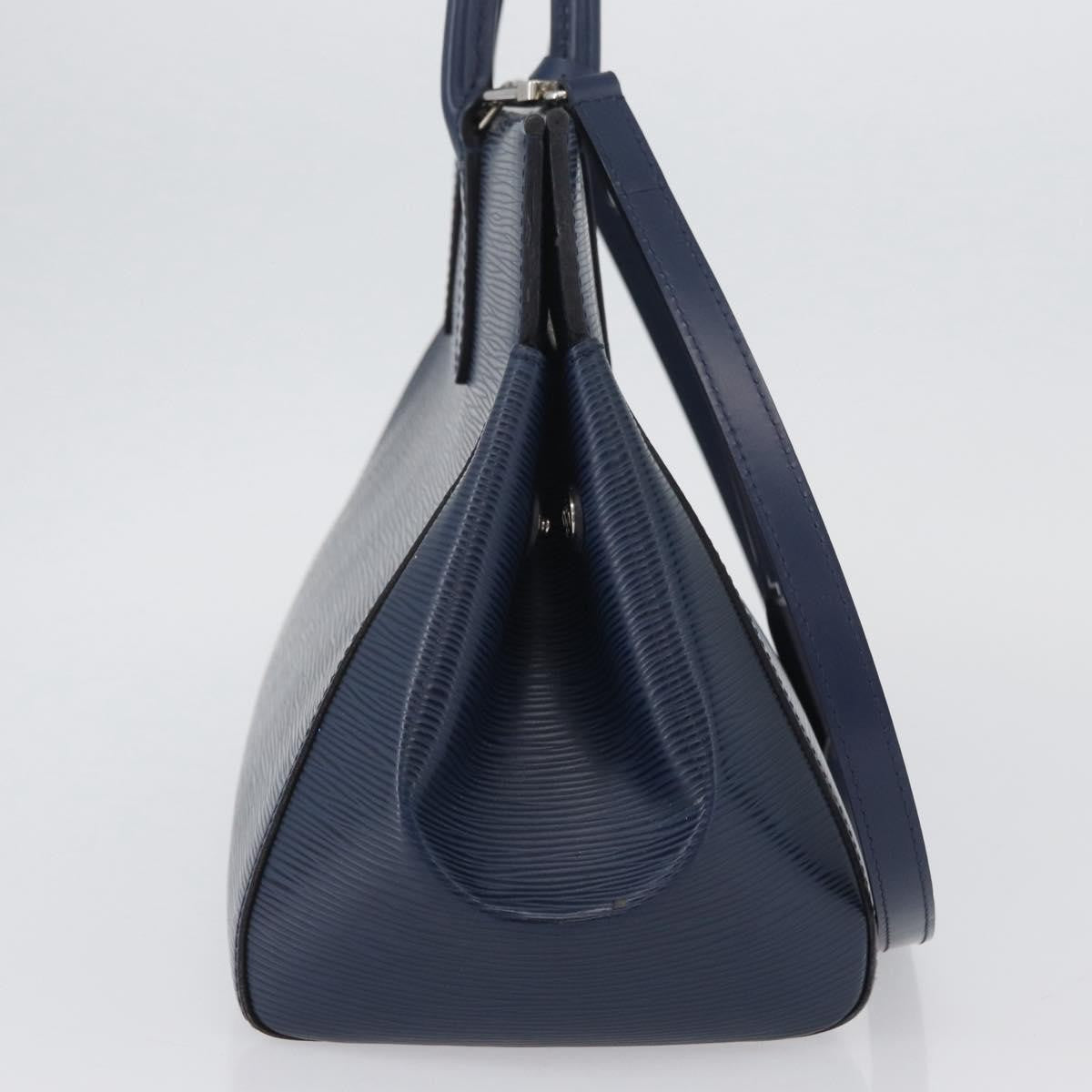 Louis Vuitton Marly Handbag Epi Leather, Blue, Leather, Handbag