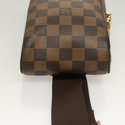 Louis Vuitton Geronimos Waist Bag Damier, BROWN, CANVAS, Shoulder bag