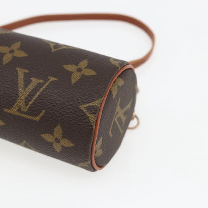 Louis Vuitton Papillon Pochette Monogram Canvas, BROWN, CANVAS, Clutche & pouche