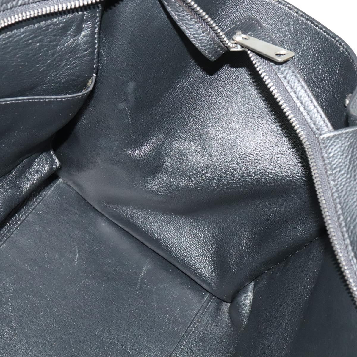 Celine Trapeze Bag Leather with Suede, BLACK, LEATHER, Handbag