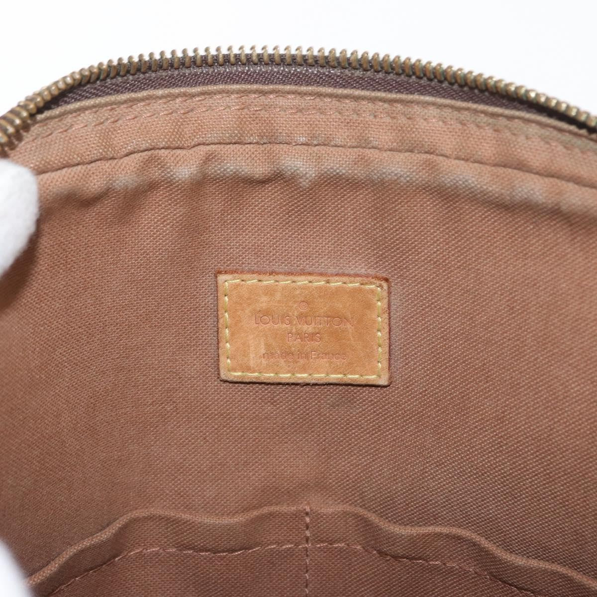 Louis Vuitton Trotteur Beaubourg Handbag Monogram Canvas, BROWN, CANVAS, Shoulder bag