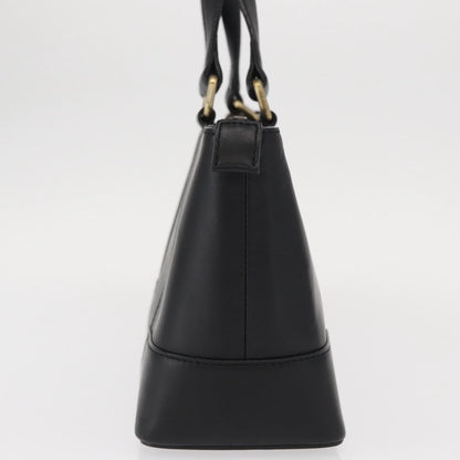 Burberry Vintage tote bag Leather, BLACK, LEATHER, Tote bag
