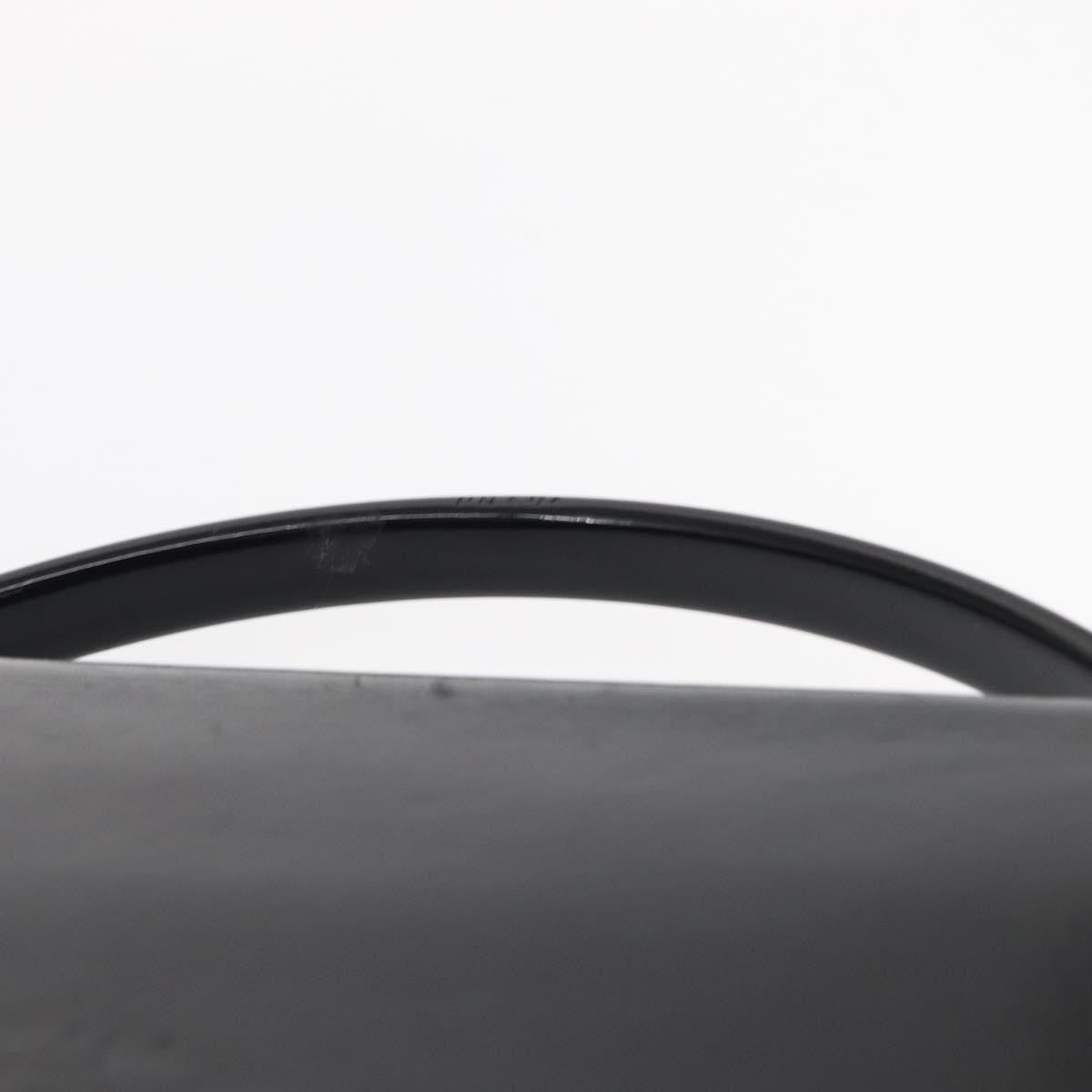 Prada Vintage Handbag Leather, BLACK, LEATHER, Handbag