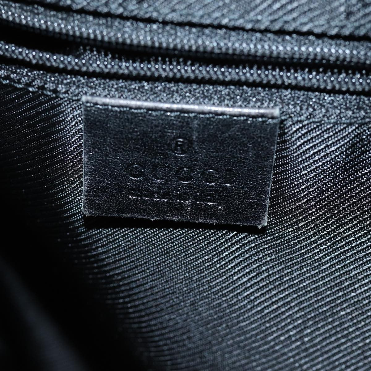 Gucci Bamboo Shoulder Bag GG Canvas, Black, Canvas, Shoulder Bag