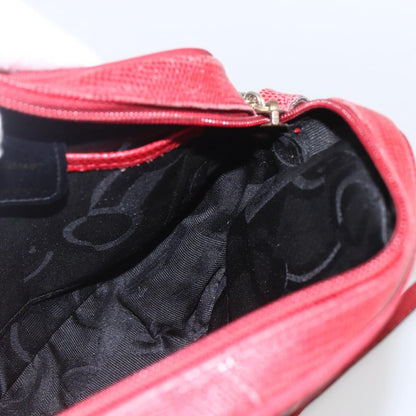 Salvatore Ferragamo Vara Bow camera Shoulder Bag Leather, RED, LEATHER, Shoulder bag
