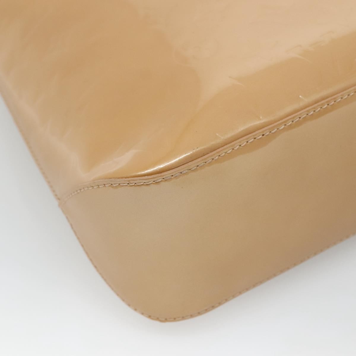 Louis Vuitton Brentwood Handbag Monogram Vernis, BROWN, PATENT_LEATHER, Shoulder bag