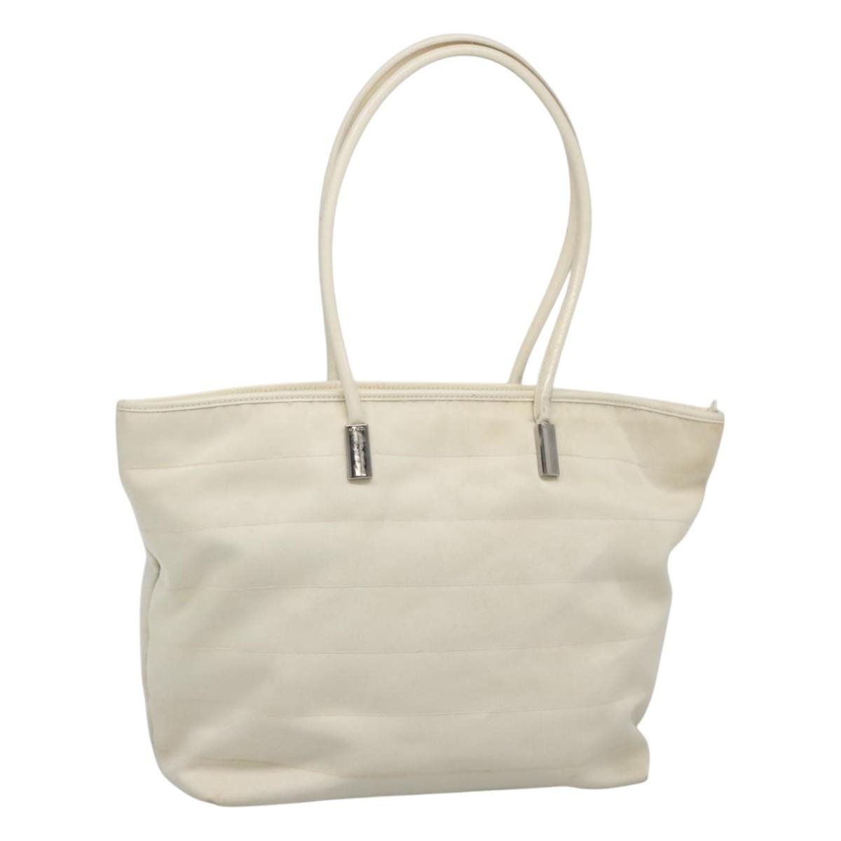 Gucci Vintage Shoulder Bag Nylon, WHITE, NYLON, Shoulder bag