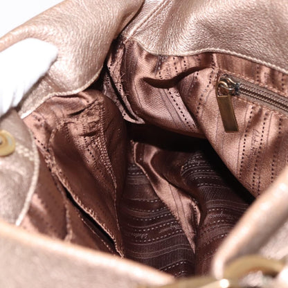 Salvatore Ferragamo Miss Vara Hobo Leather, GOLD, LEATHER, Handbag