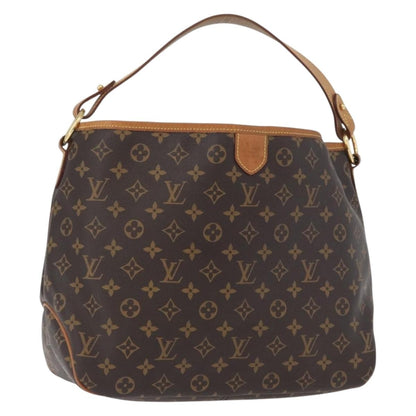 Louis Vuitton Delightful Handbag Monogram Canvas, BROWN, CANVAS, Tote bag