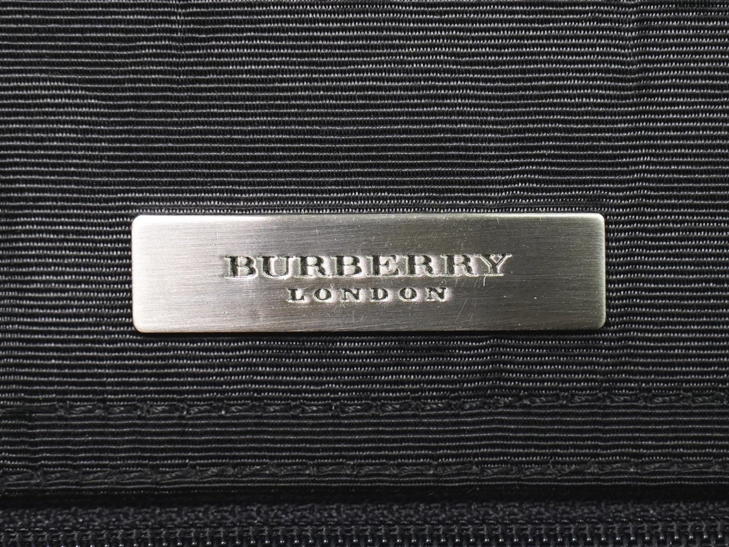 Burberry Vintage tote bag Nylon, BLACK, NYLON, Tote bag