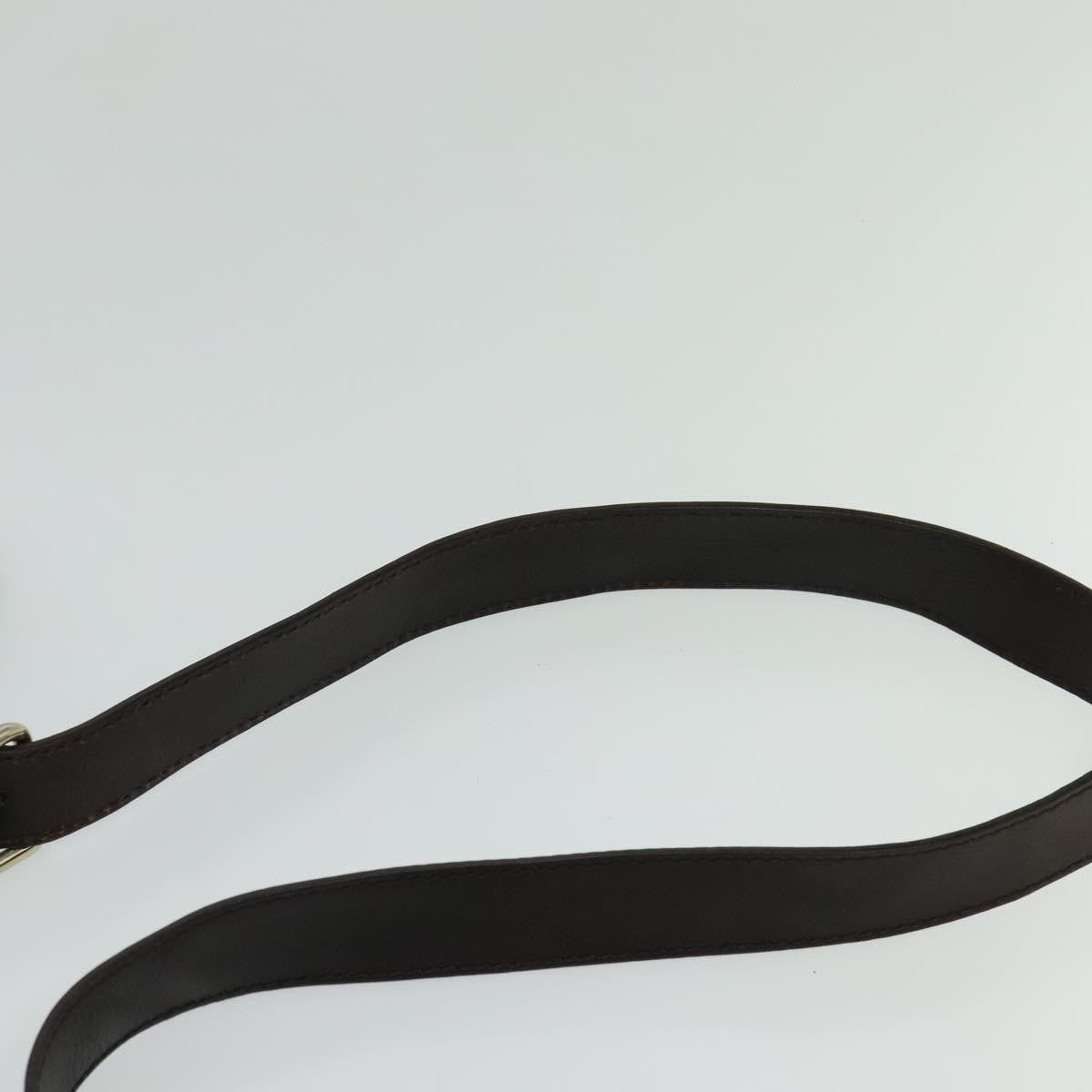 Gucci Gucci messenger flap bag leather, Brown, Leather, Shoulder Bag