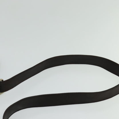 Gucci Gucci messenger flap bag leather, Brown, Leather, Shoulder Bag