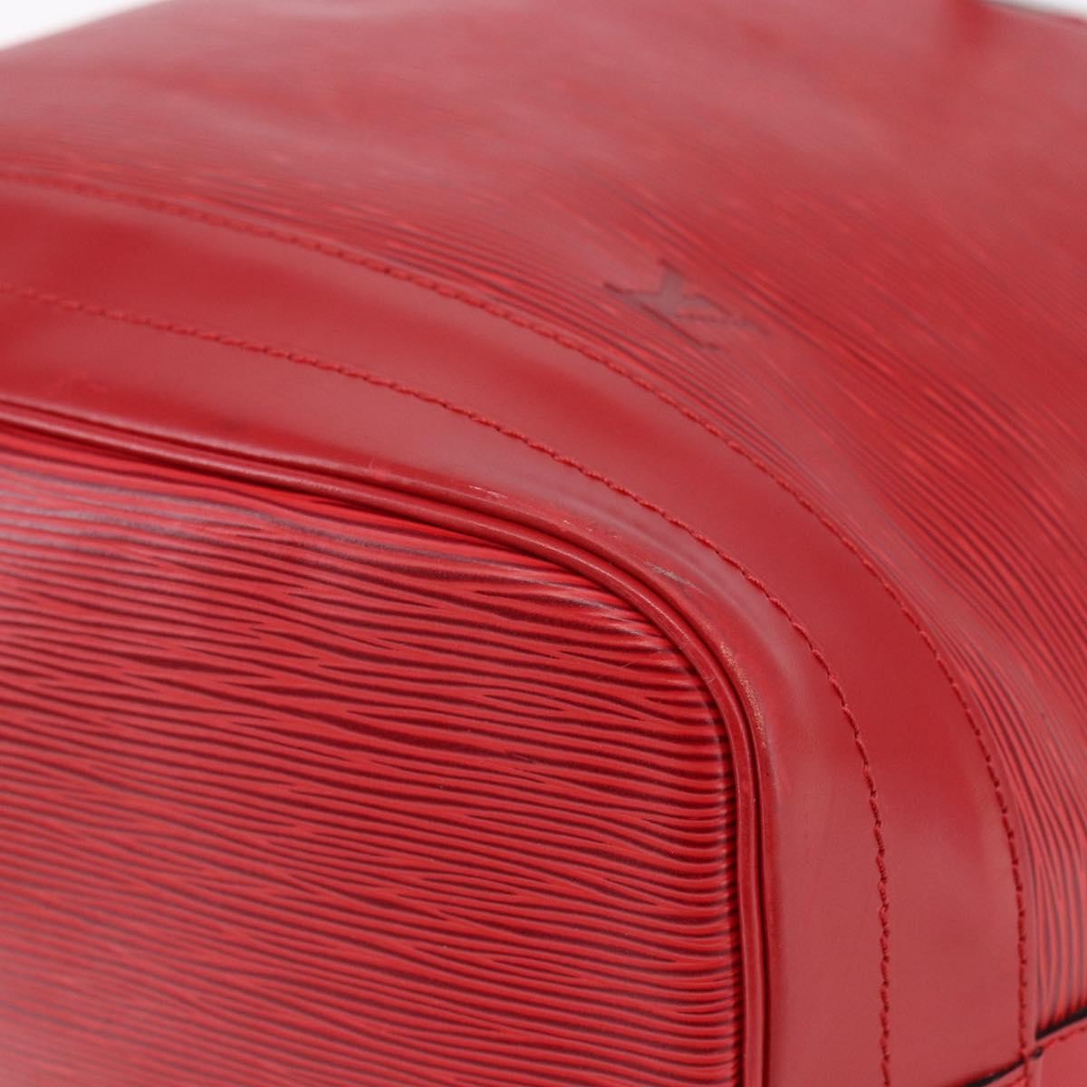 Louis Vuitton Noe Handbag Epi leather, RED, LEATHER, Handbag