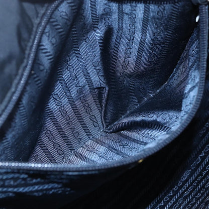 Prada Vintage Shoulder Bag Tessuto, BLACK, NYLON, Shoulder bag