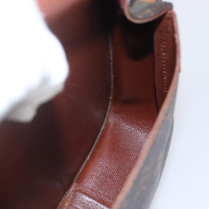 Louis Vuitton Cartouchiere Handbag Monogram Canvas, BROWN, CANVAS, Shoulder bag