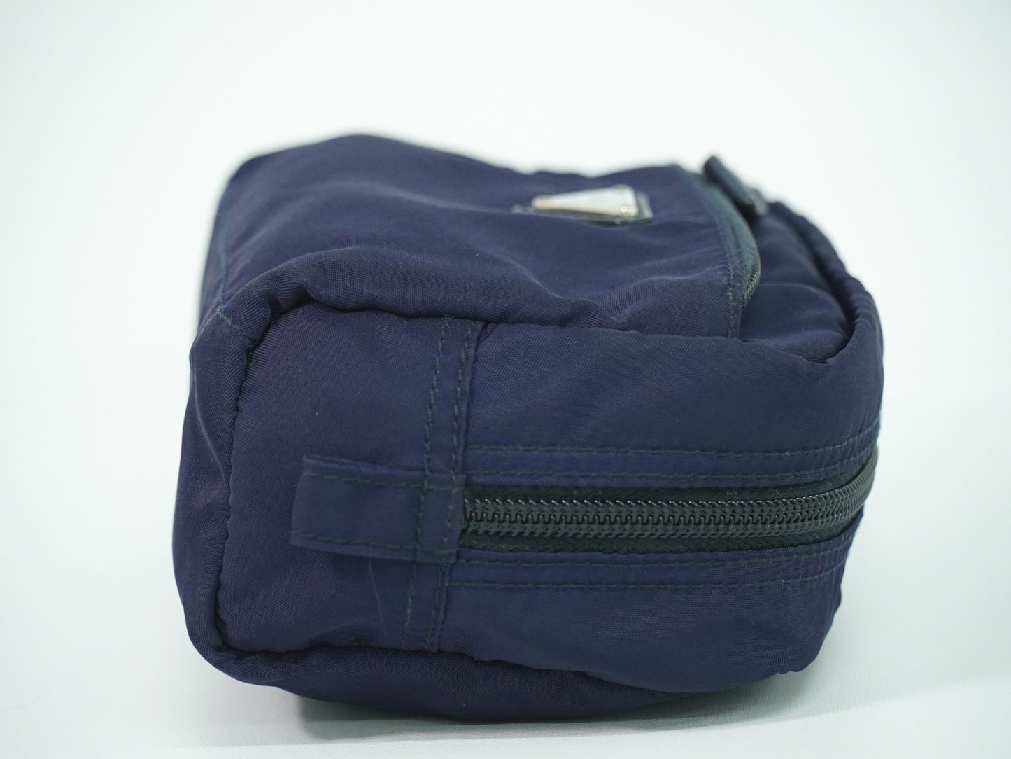 Prada Pochette Nylon, NAVY, NYLON, Clutche & pouche