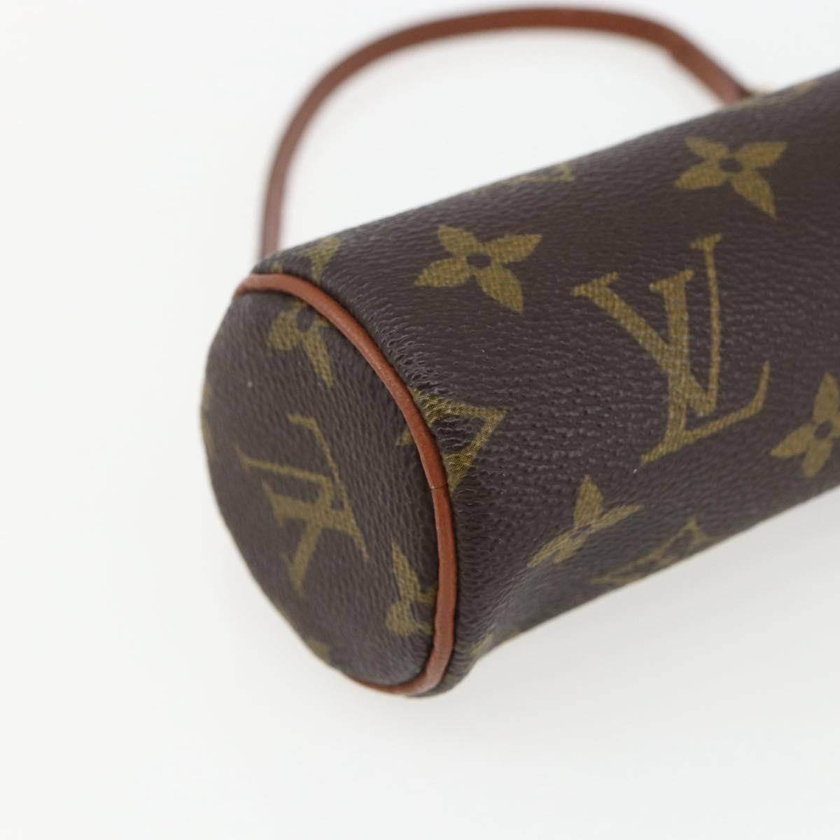 Louis Vuitton Papillon Pochette Monogram Canvas, BROWN, CANVAS, Clutche & pouche