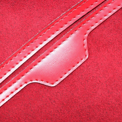 Louis Vuitton Soufflot Handbag Epi Leather, Red, Leather, Handbag